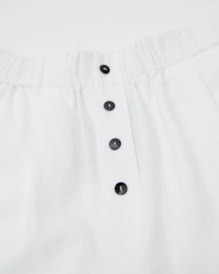 Шорты изо льна и вискозы белый