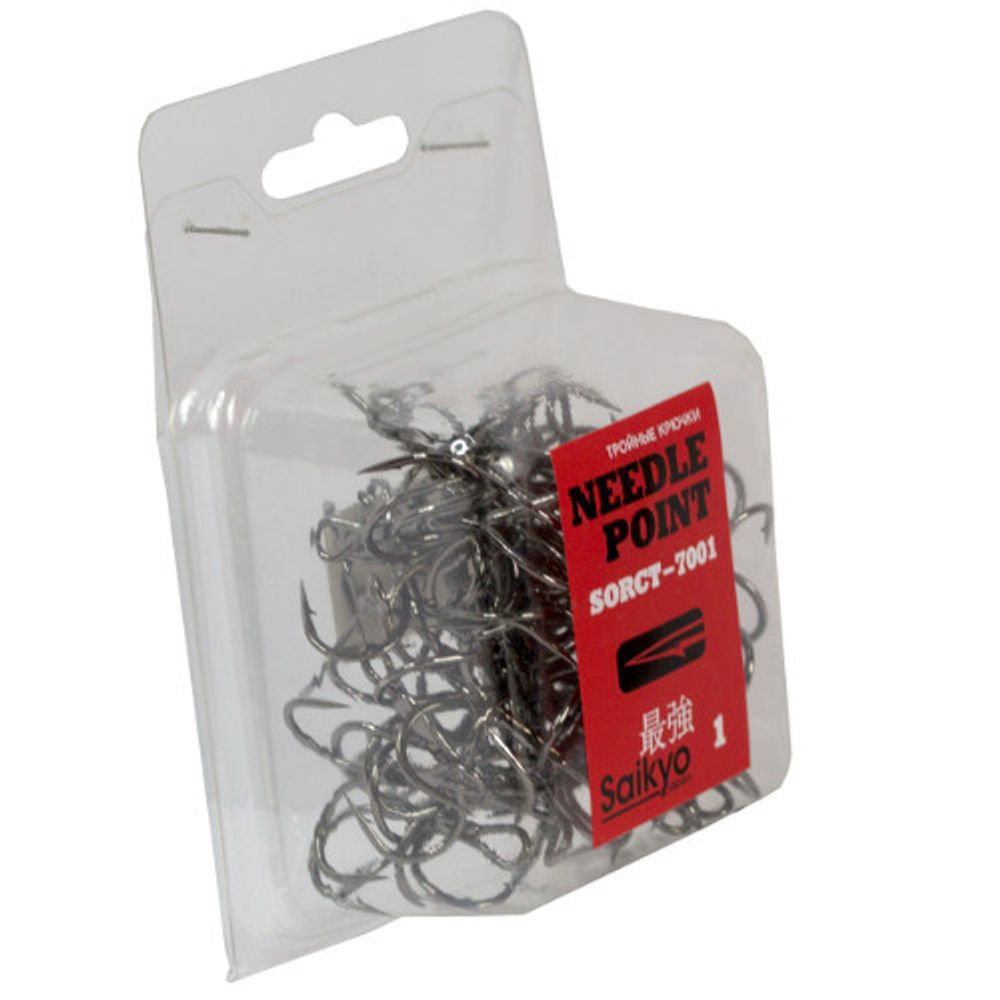 Крючки Saikyo тройн.7001BN № 10 (50шт)