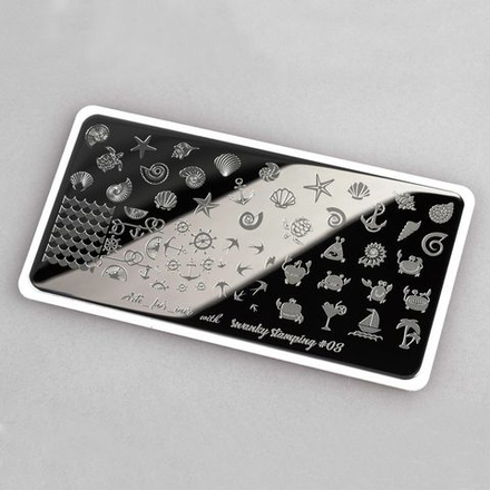 Swanky Stamping Arti for you Пластина 08 (187)