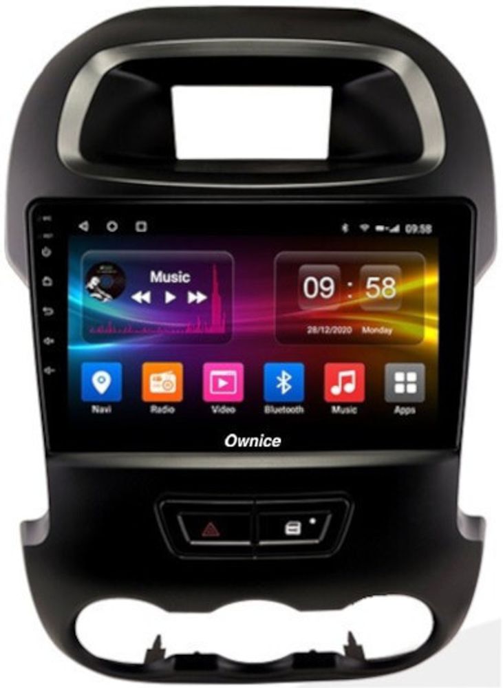 Магнитола для Ford Ranger 2011-2015 - Carmedia OL-9204 QLed, Android 10/12, ТОП процессор, CarPlay, SIM-слот