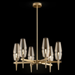 Люстра на штанге Maytoni H002PL-06G