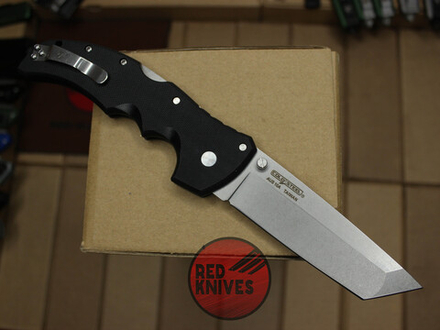 Нож Cold Steel Recon 1 TANTO G10 (V2025) - черная рук., стоунвош клинок
