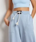 Брюки-бананы Toccotwo Женские Серо-Голубые