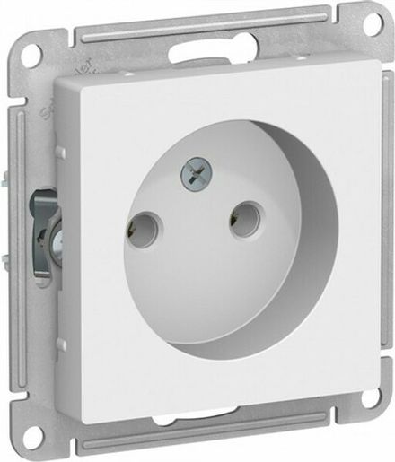 Розетка одноместная Systeme Electric AtlasDesign Бел б/з 16А
