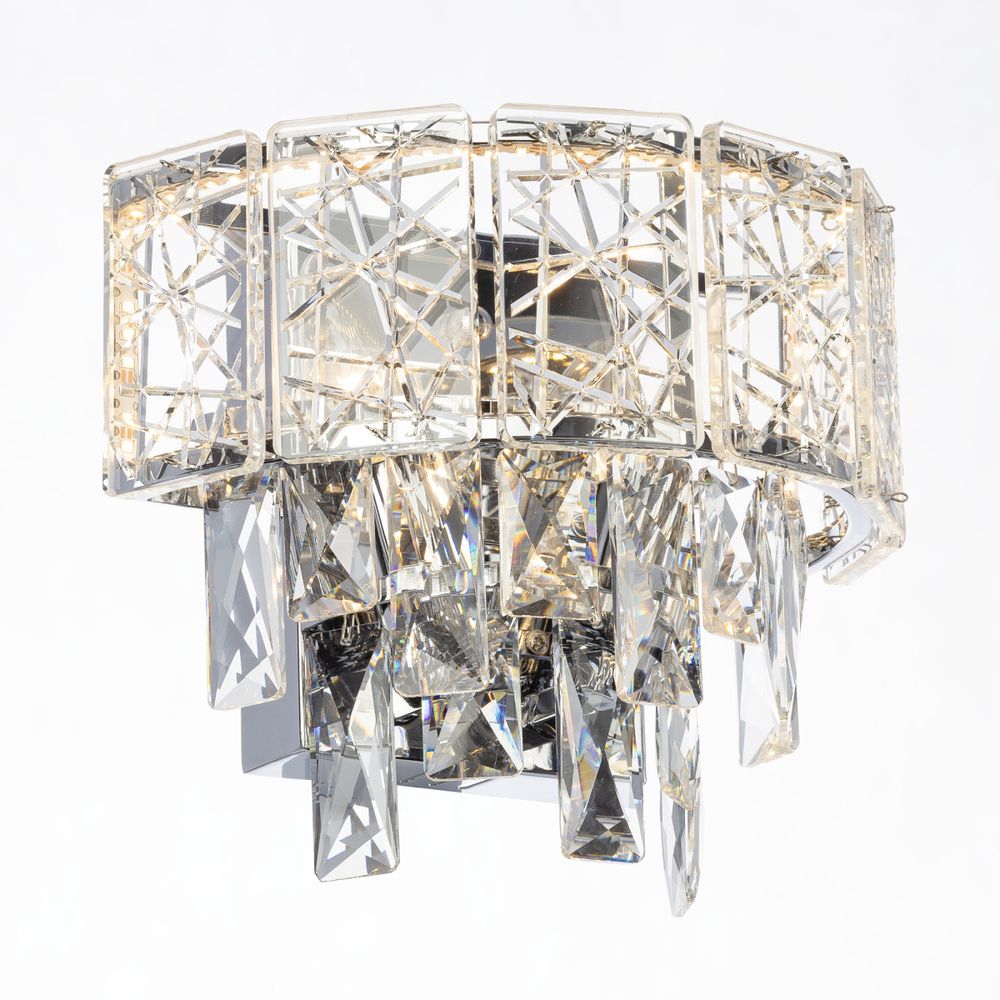 Citilux SAGRADA CL317321 Бра хрустальное Хром