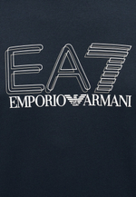 EA7 Emporio Armani UNISEX - Футболка с принтом - Синий