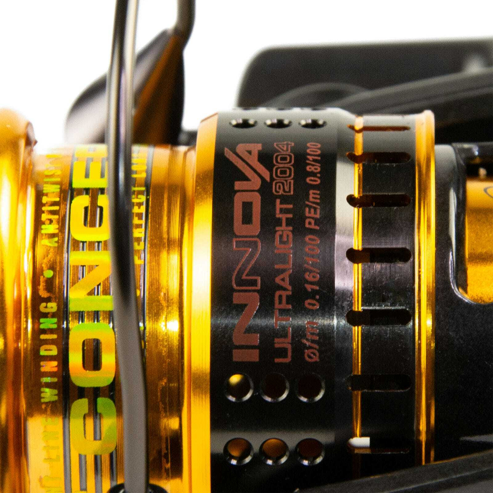 Катушка безынерционная Stinger Innova Ultralight 2004 (2000, 10+1BB, мет. шпуля)