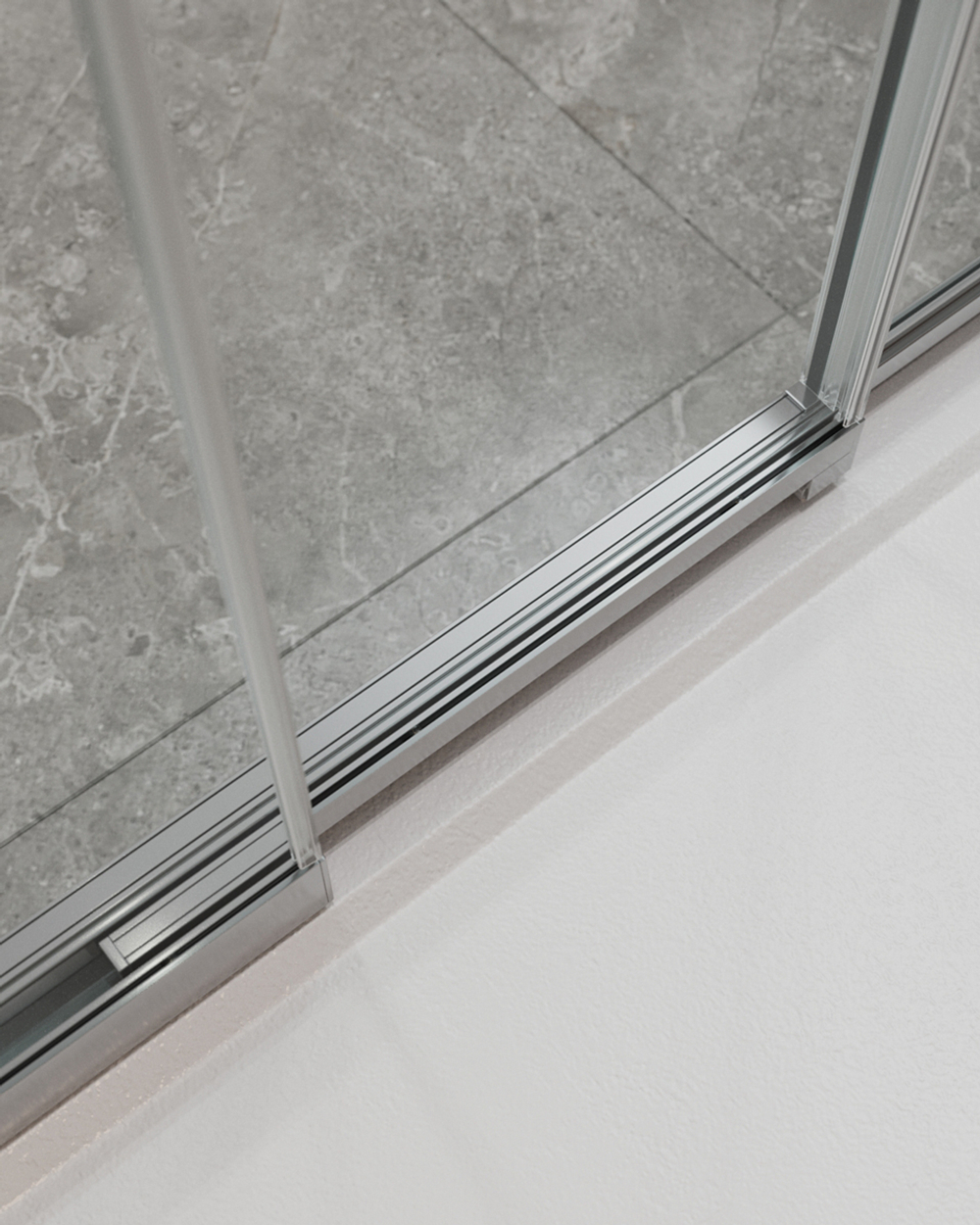 Душевая дверь CEZARES MOLVENO-BF-3-90-C-Cr-IV, 90х195, профиль хром, стекло прозрачное