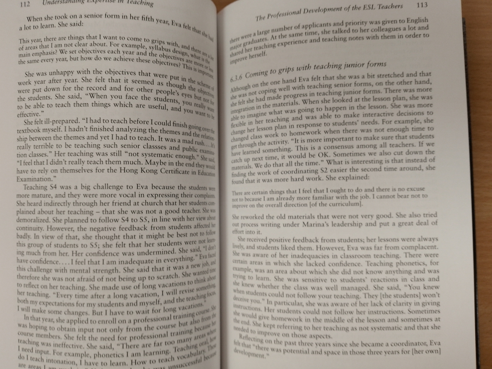Understanding Expertise in Teaching: Case Studies of Second Language Teachers (Cambridge Applied Linguistics)