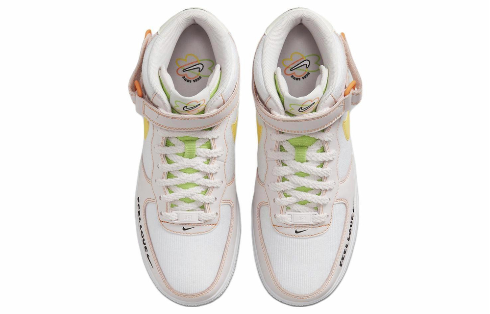 Кроссовки Nike Air Force 1 "Feel Love" (Женская размерная сетка)