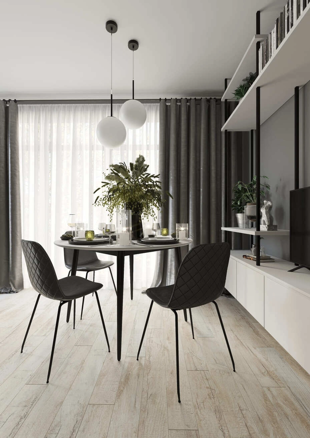 Ламинат AlixFloor City Line 12 мм Дуб Дымчатый Италика 1.342 м2