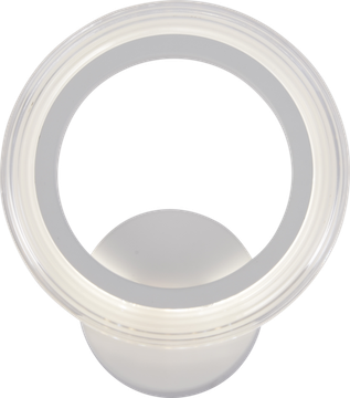 Светодиодный накладной светильник 14W 3000К-6000К 9812/1W WHT белый Profit Light