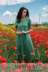 Платье 3171Н-Зеленый Minova