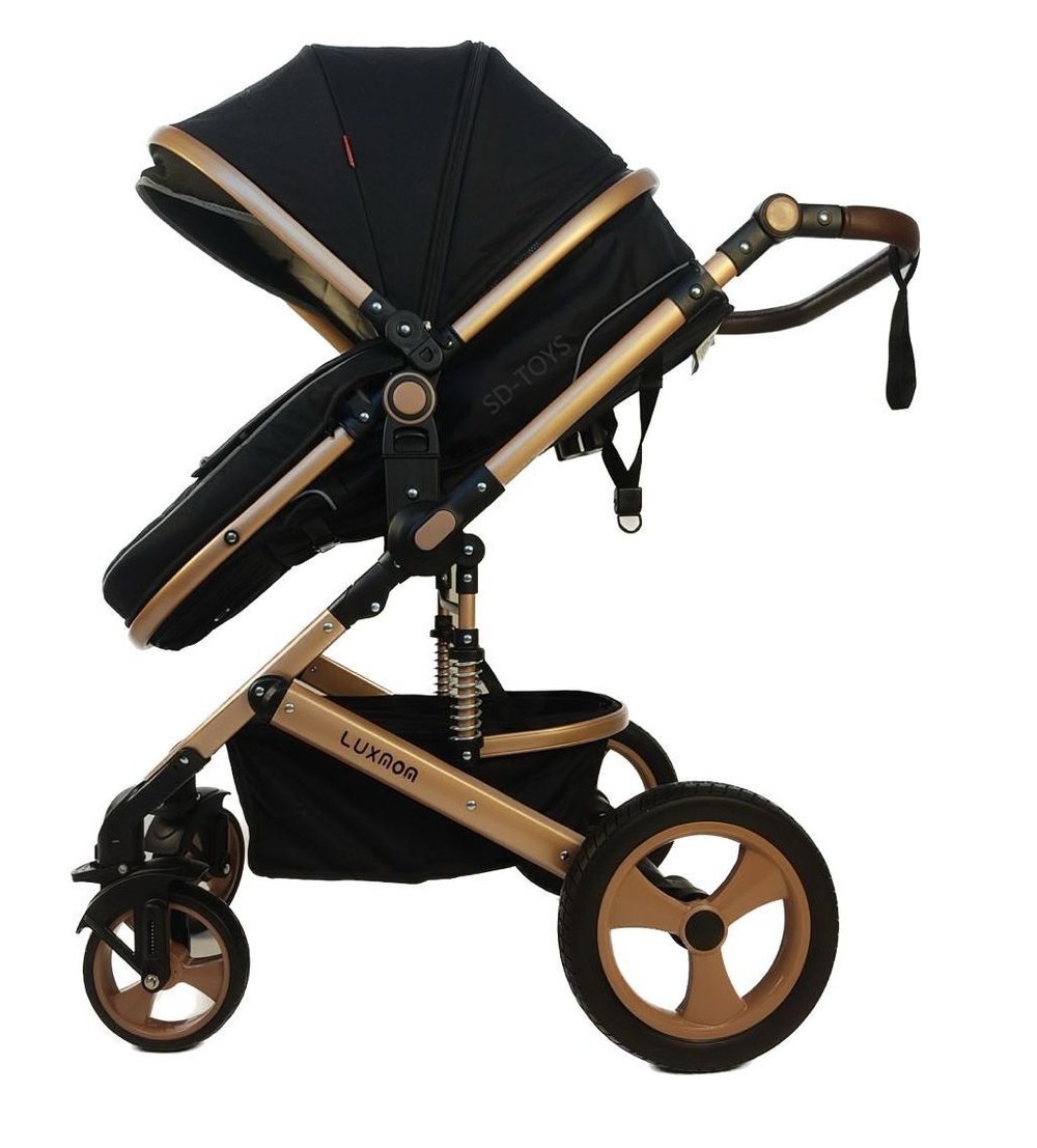 Детская коляска-трансформер 3 в 1 Luxmom 518W,с автолюлькой