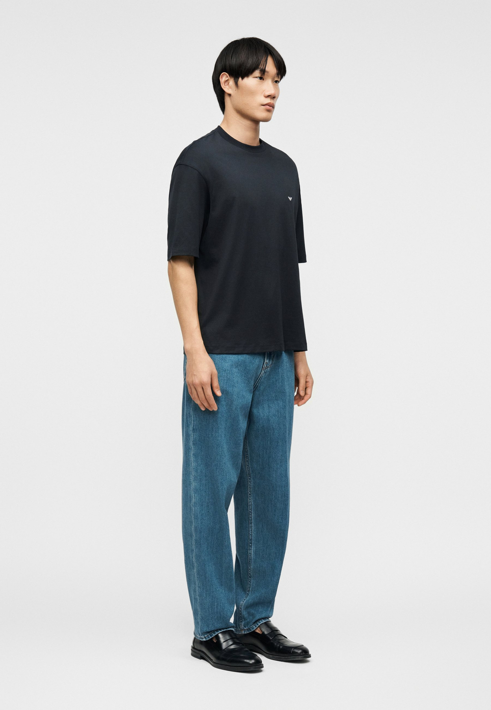 Emporio Armani Футболка с принтом - Синий