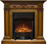 Каминокомплект Verona - Дуб антик с очагом Fobos FX M Black RC