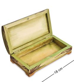 Народные промыслы МР-16/33-C Шкатулка «Альфонс Муха - Драгоценные камни. Аметист»