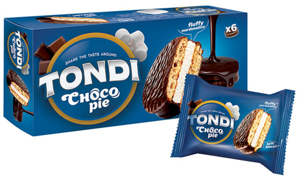Tondi Choco Pie пирожное 3 упаковки по 180 г