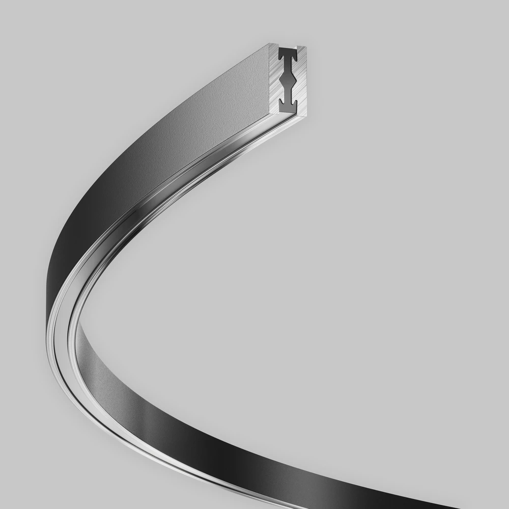 Магнитный шинопровод Maytoni BUSBAR TRUNKINGS FLARITY TRX154-2SR-D1800-B