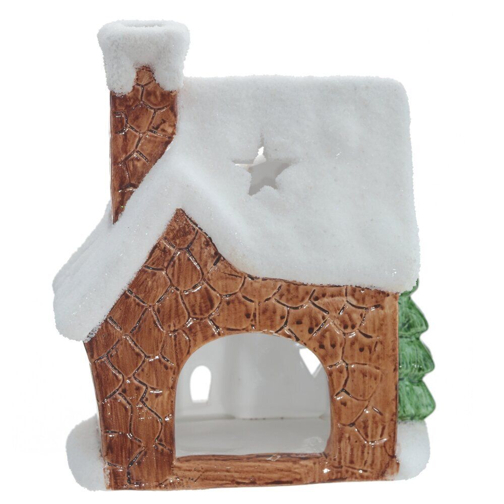 GAEM Подсвечник "Домик" (диаметр свечи - 6 см), L13 W8 H16 см, 2в.