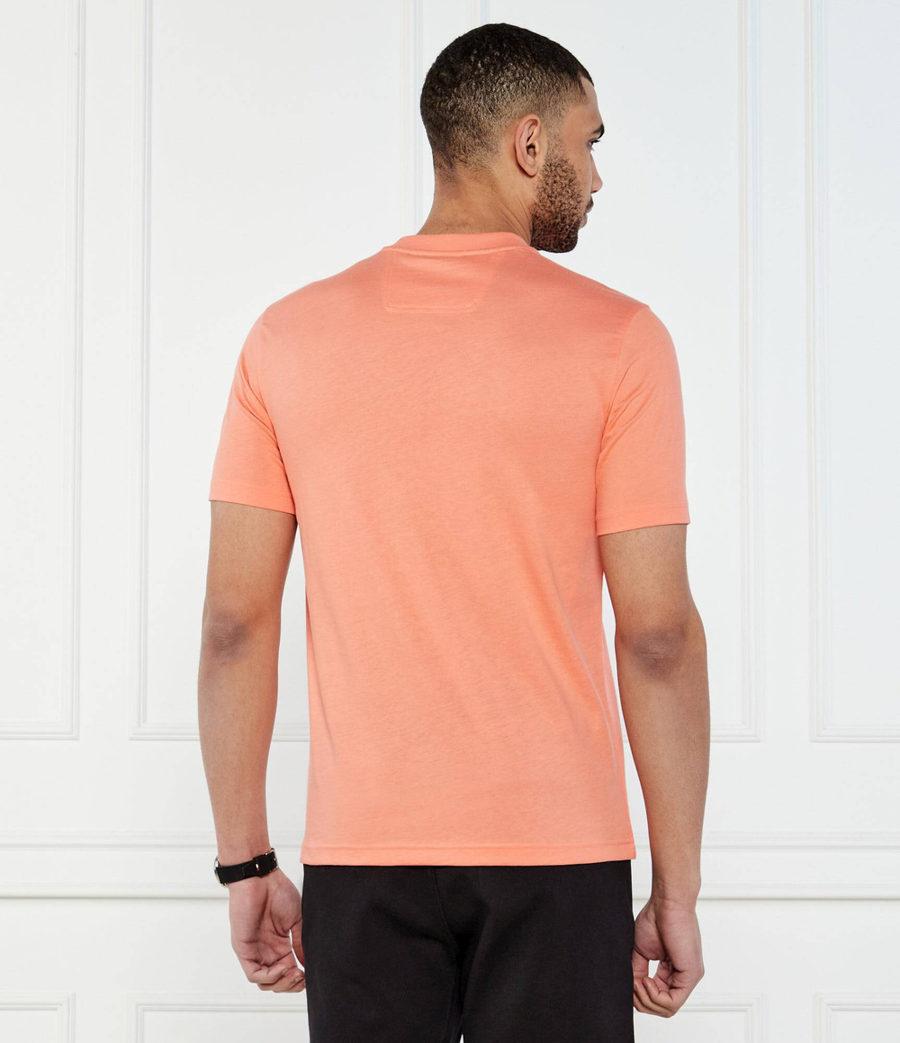 Футболка Logo Rib BOSS GREEN - персиковый(50538096)