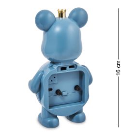 GAEM Art CL-09/3 Будильник «Медвежонок» голубой