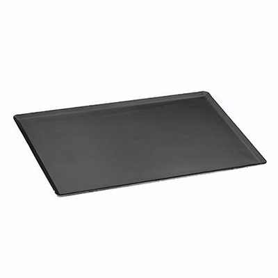 Противень «Экзал»;алюмин.;,H=10,L=530,B=325мм;металлич.,черный (Цвет: серебристый)