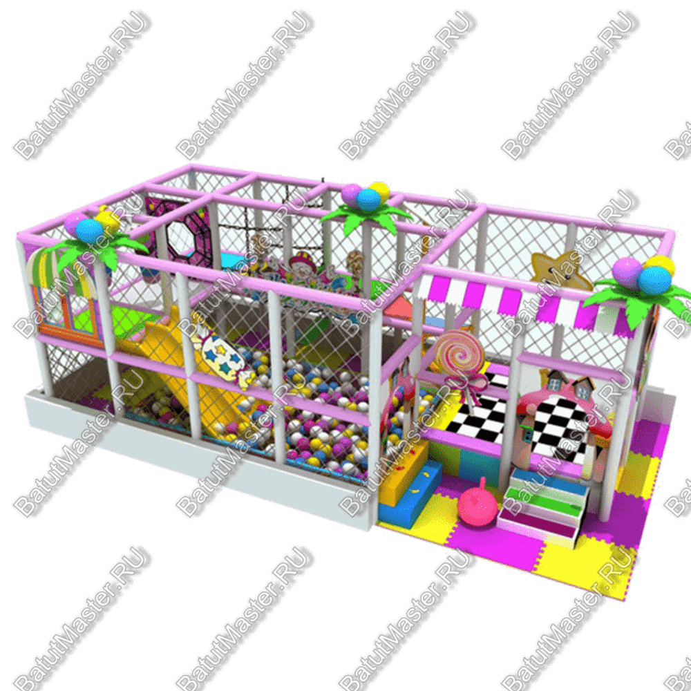 Детский игровой лабиринт "Внутри паутины" HAS-LP32-03