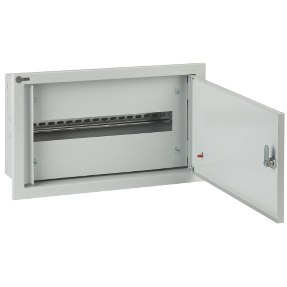 Корпус металлический встраиваемый ЭРА ЩРВ-18 (330х250х120) IP31 УХЛЗ серый | Корпуса металлические модульные