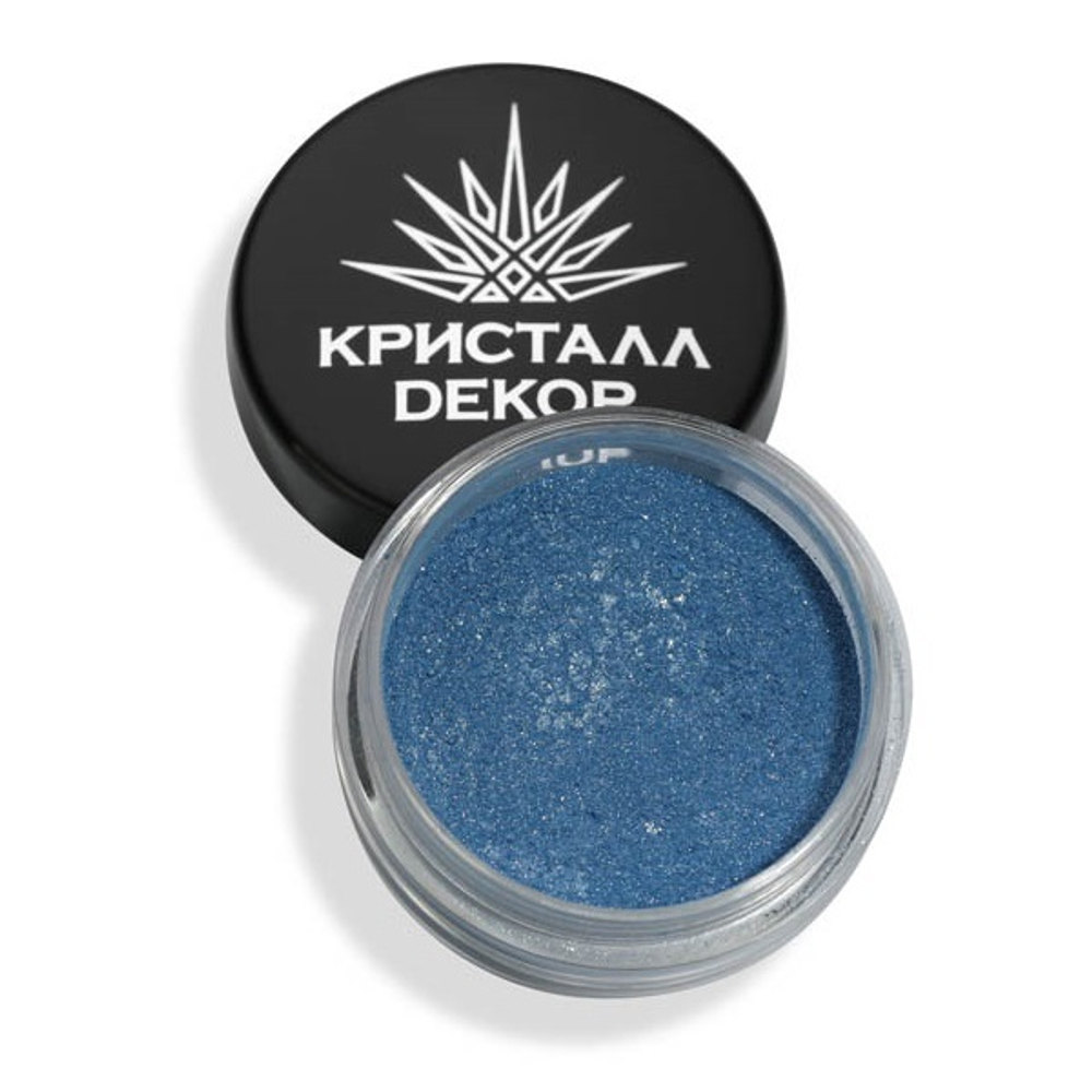 Тени для век Кристалл Декор Индиго-сатин Т14 1,5г