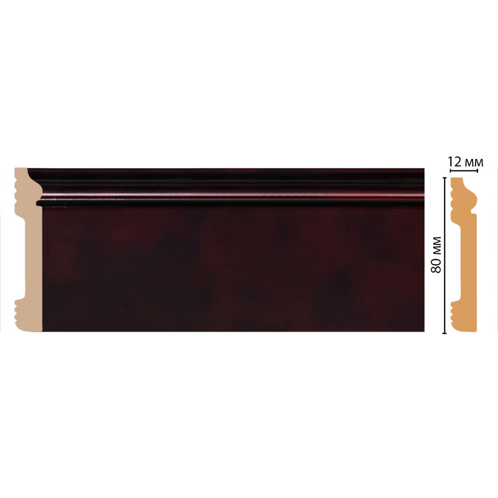 Плинтус Decomaster D005 D005-62 ДМ