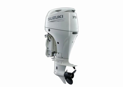 4х-тактный лодочный мотор SUZUKI DF70ATS белый