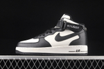 Купить  Nike Air Force 1 Mid Stussy Black White