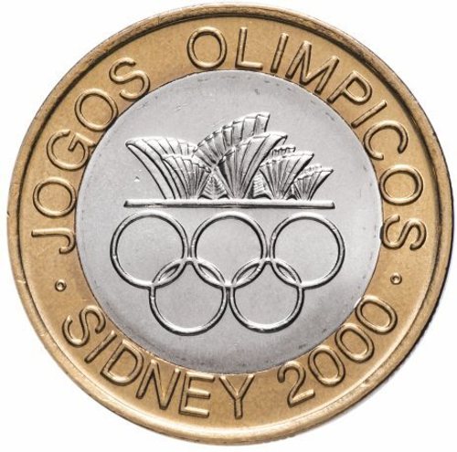 200 эскудо. Олимпиада в Сиднее. 2000 год. UNC