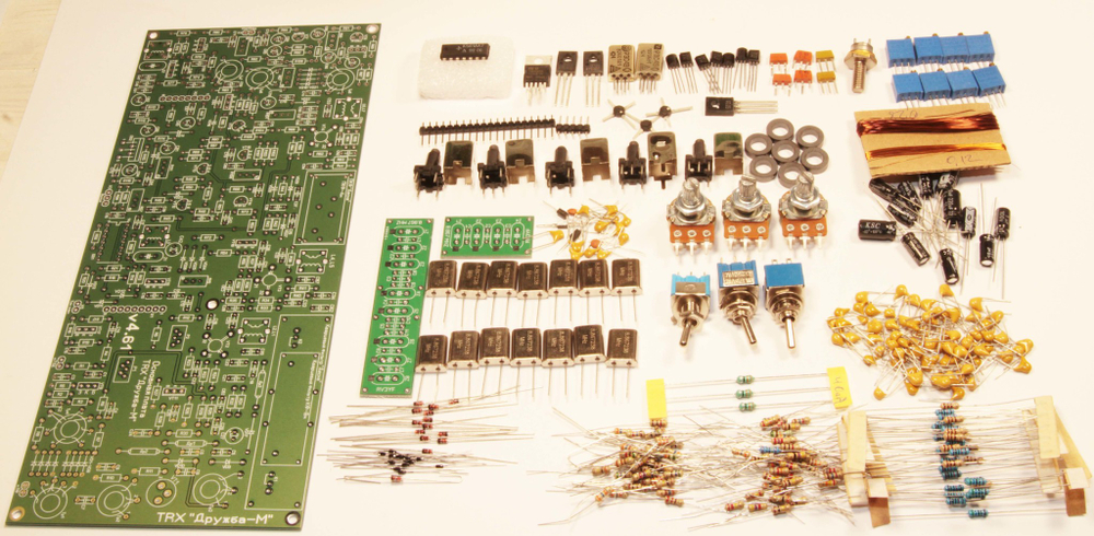 Основная плата трансивера «Дружба-М»