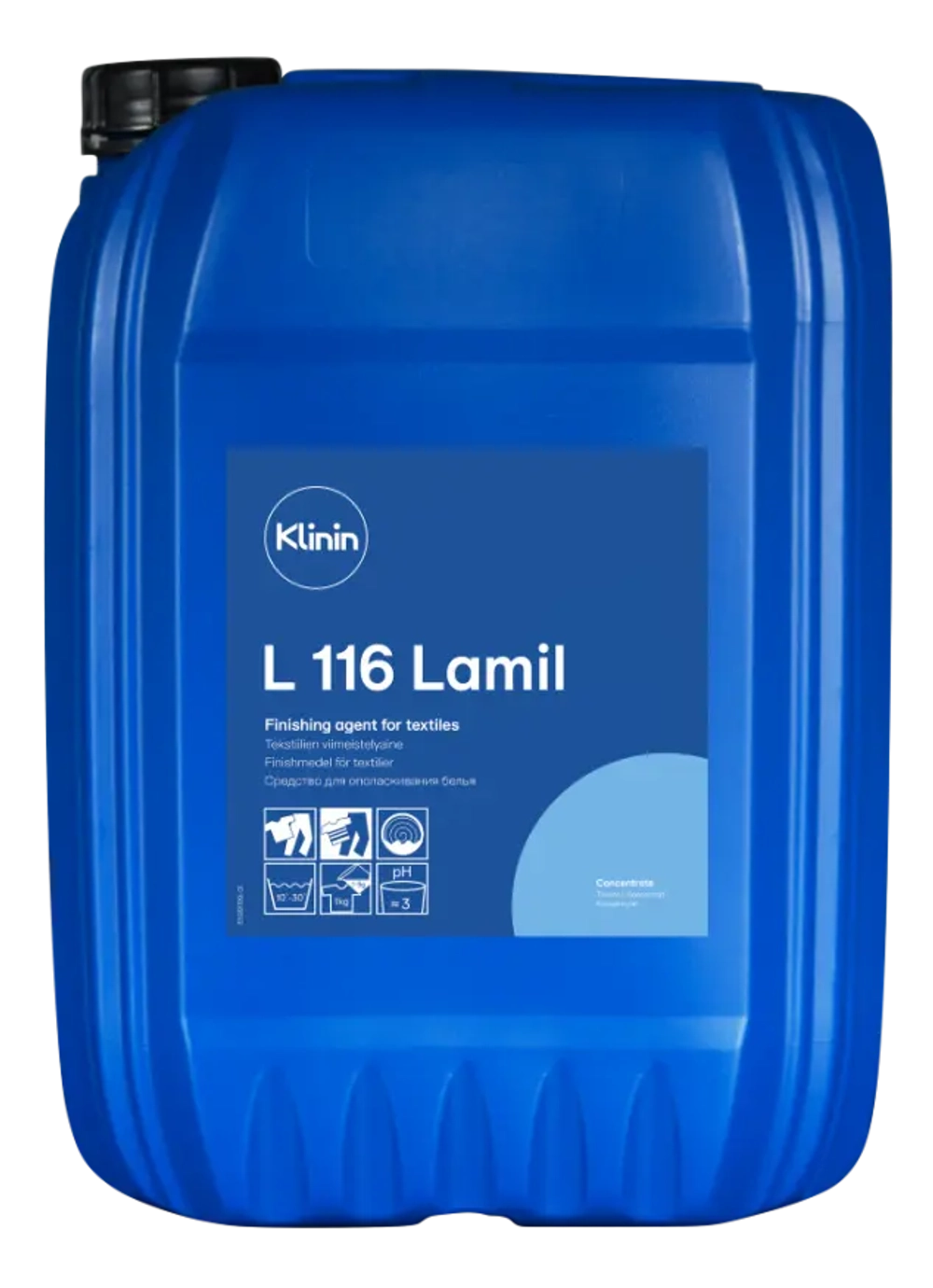 Klinin: Ламил L116 20л слабокислое средство для ополаскивания