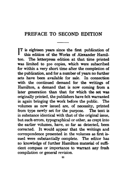 The Works of Alexander Hamilton. Vol. 1 | Hamilton Alexander