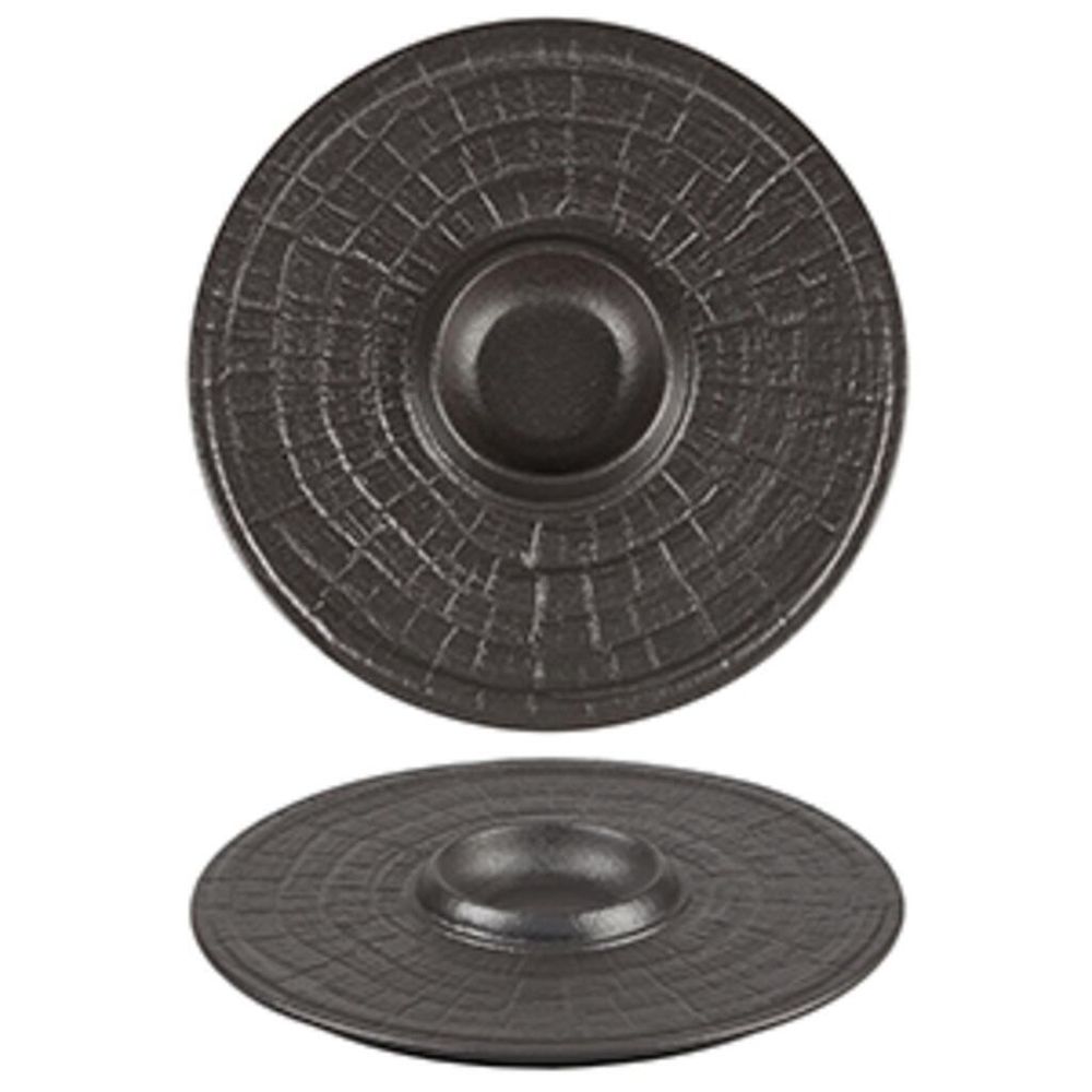 Блюдо круглое d 25 см c емкостью для соуса   P.L. Proff Cuisine [1]