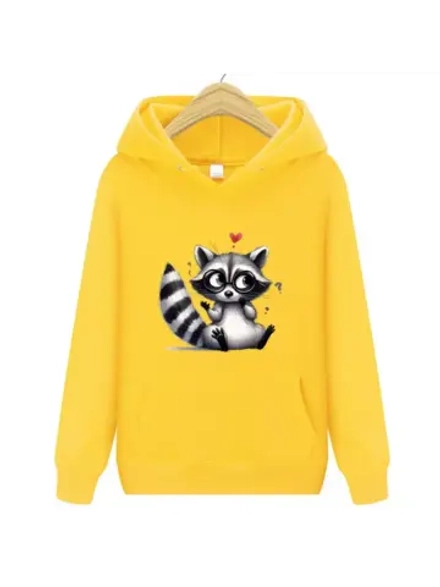 Термотрансфер "Енот" Наклейка на одежду 12х12