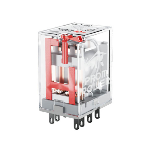 Электромеханическое реле Prompower PMY4N AC24 Четырехполюсное Номинальный ток 5А, управление 24VAC