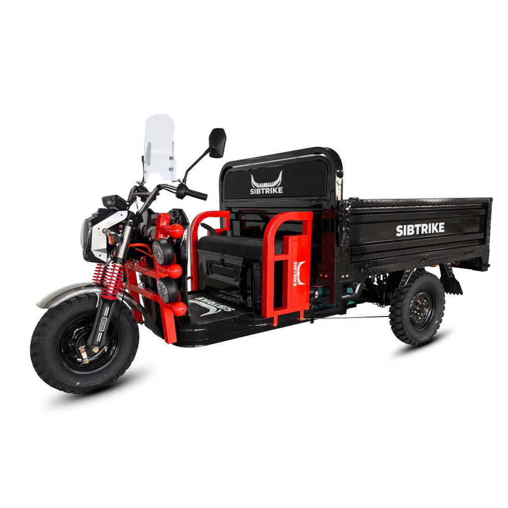 Грузовой электрический трицикл WHITE SIBERIA SIBTRIKE CARGO 1.8 3000W (60V/62Ah) фото №5