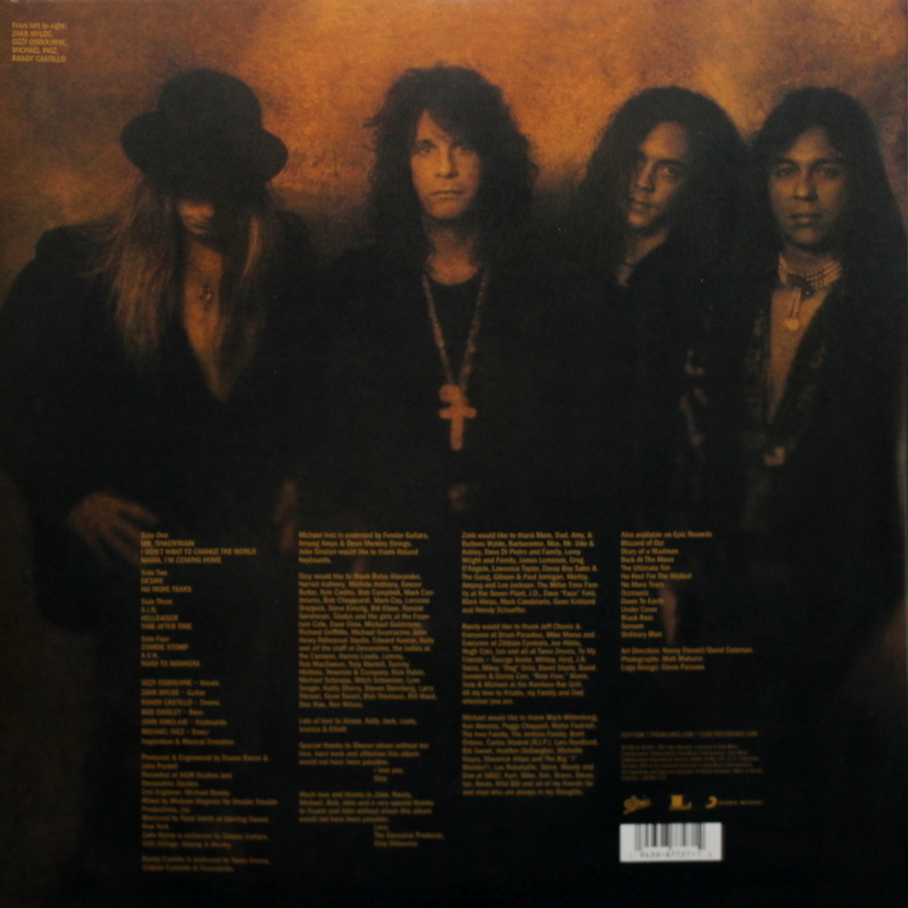 Ozzy Osbourne / No More Tears (30th Anniversary)(2LP)