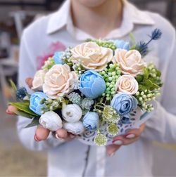 Букет «Шебби блю-скай» Magic Benefit Soap