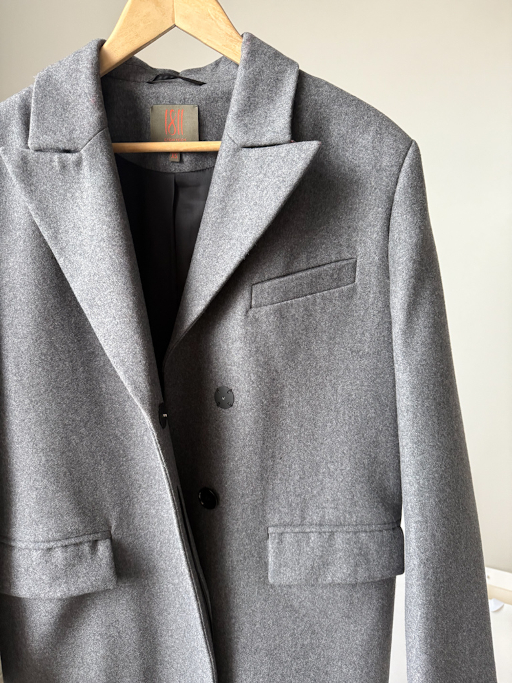 Шерстяное пальто 1811 Eighteen One One, XS