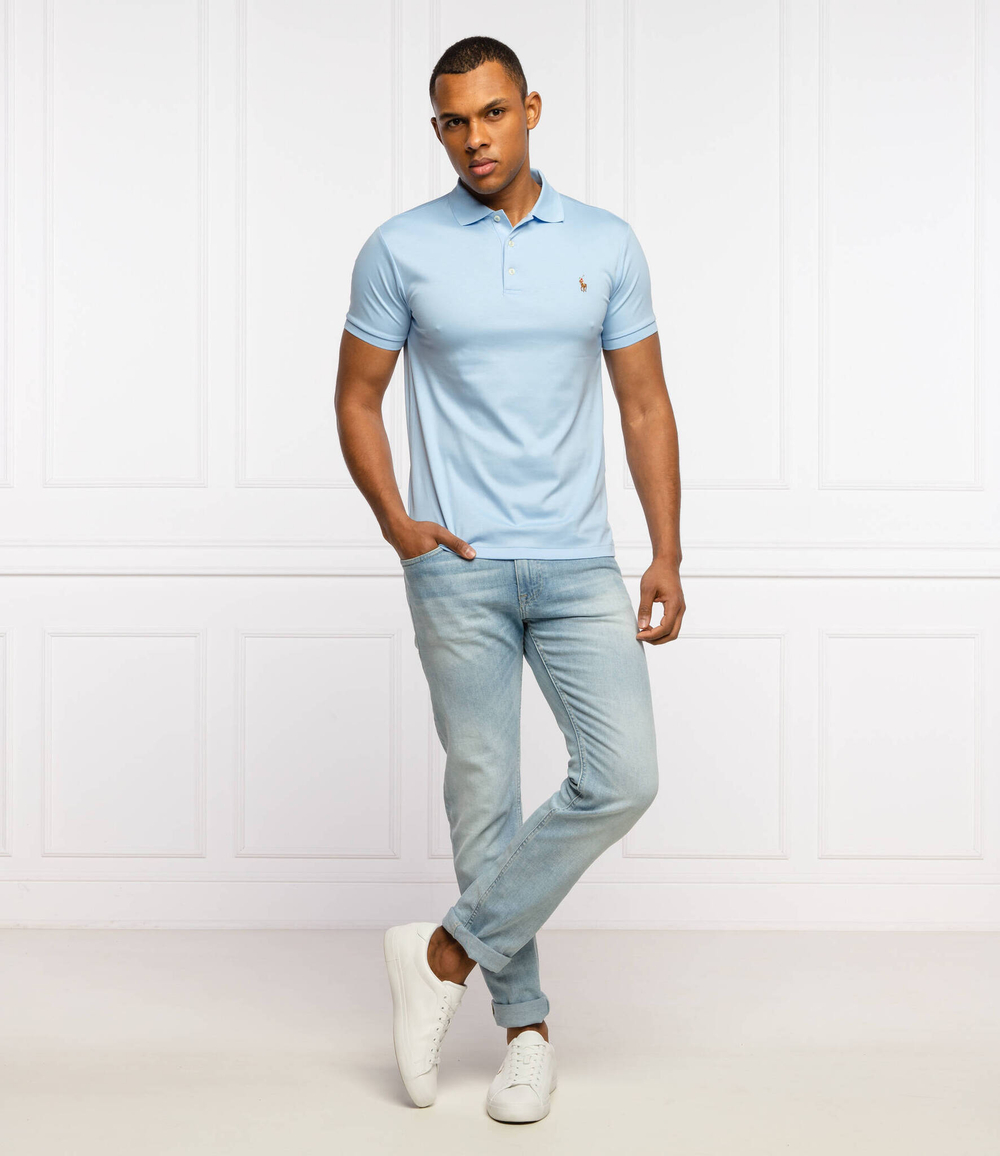 Поло POLO RALPH LAUREN - голубой(710713130)