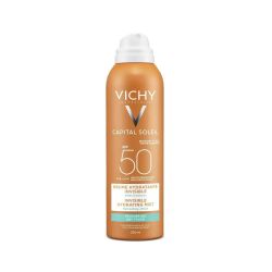 Vichy Солнцезащитный увлажняющий спрей-вуаль SPF 50, 200 мл