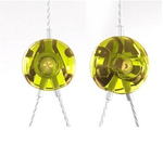 Качели парные сдвоенные непрозрачные высотой 500 см