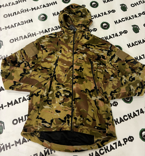 Толстовка - куртка тактическая флисовая Акула (мультикам)