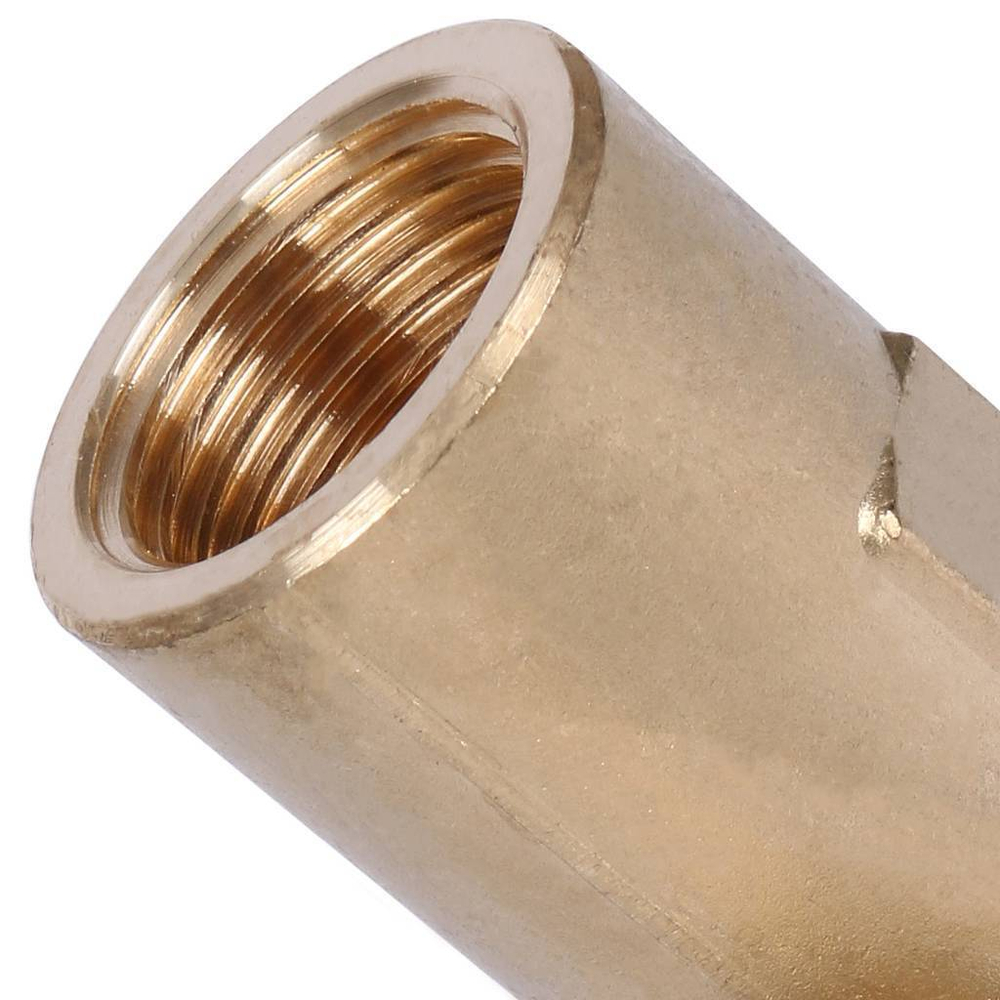 Угольник настенный с длинным нарезным патрубком 20-Rp 1/2