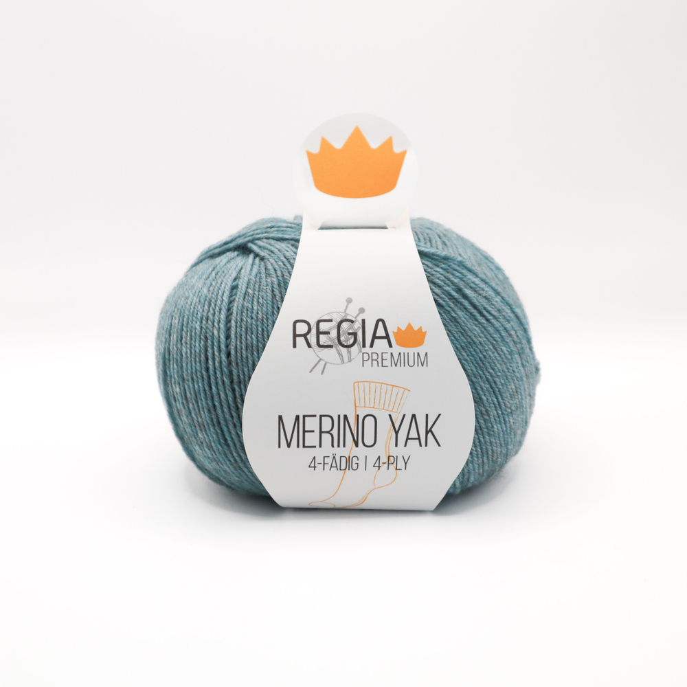 Regia Premium Merino Yak - 07518 минеральный синий